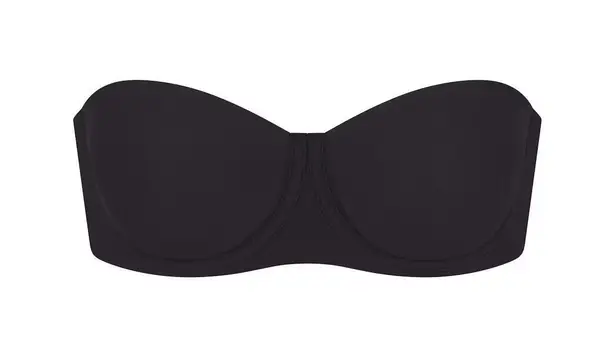 SKIMS Fits Everybody Strapless Bra Onyx Size 32DD