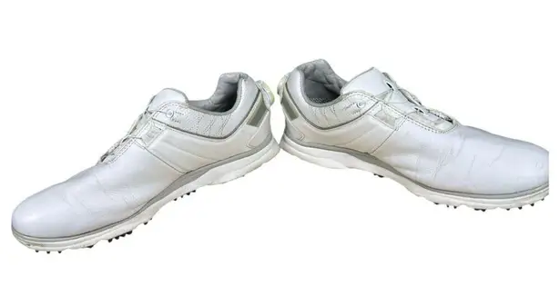 Footjoy FJ Pro SL Boa White Leather Golf Shoes 98137 Women's Size 8.5