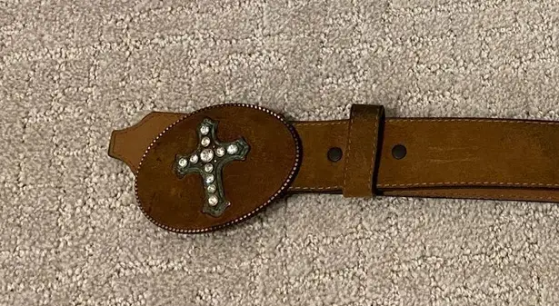 Tony Lama Southwest Cross Belt - Size 36