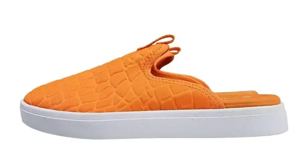 Nurture Restore Womens 7.5 Mead Neon Orange Slip On Comfort Shoes