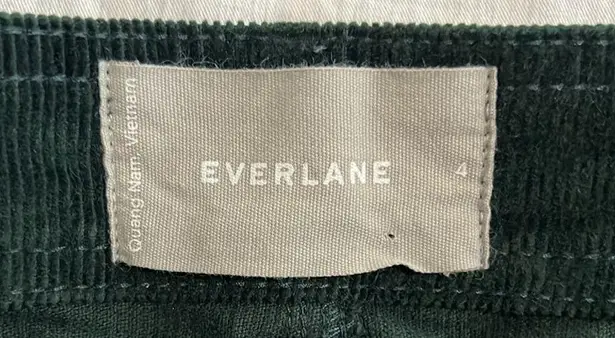 Everlane NWOT  The Corduroy Wide Leg Pants Green Size 4