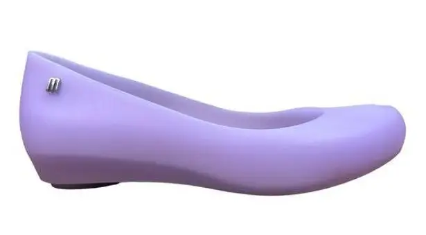 Melissa  UltraGirl Basic II Lilac Ballet Flat Shoes