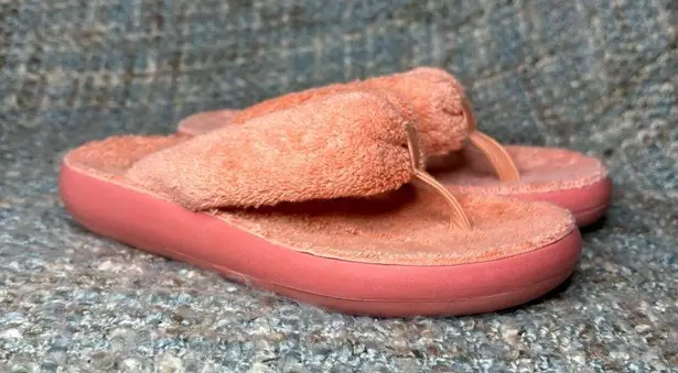 Ancient Greek Sandals Women's Charisma Comfort Terry Flip Flops in Pink Size 6