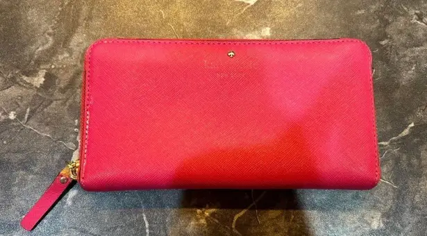 Kate Spade Pink Long Wallet