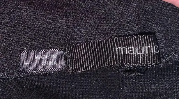 Maurice's  black stretchy office pencil skirt