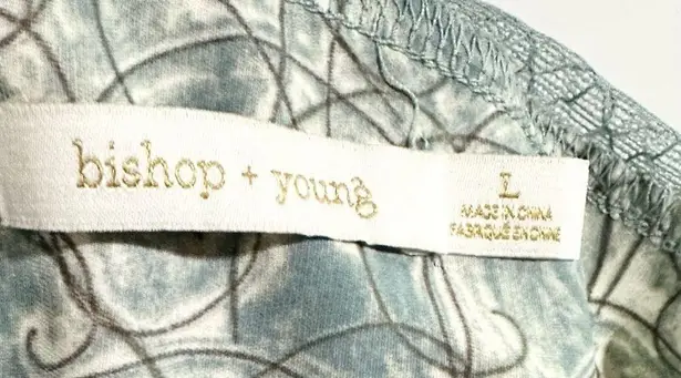 Bishop and Young Lotus Mint Lace Trim Camisole Top Size Large