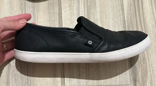 G by Guess Black Slip On Shoes - Size: 9 1/2