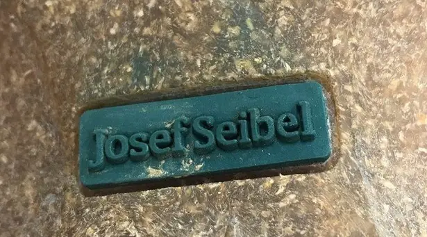 Josef Seibel Leather Peep Toe Sandals Gray Size 10