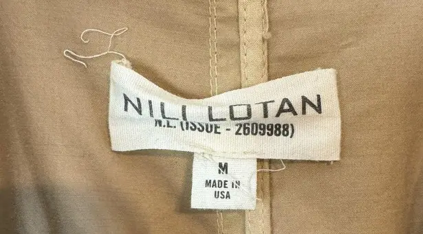 Nili Lotan Oliver Trench Coat khaki size M Size M