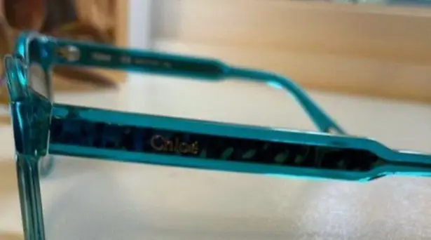 Chloé Chloe Willow 52mm Round Sunglasses Blue