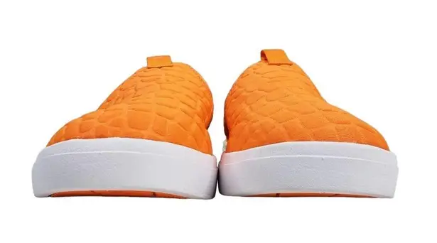 Nurture Restore Womens 7.5 Mead Neon Orange Slip On Comfort Shoes