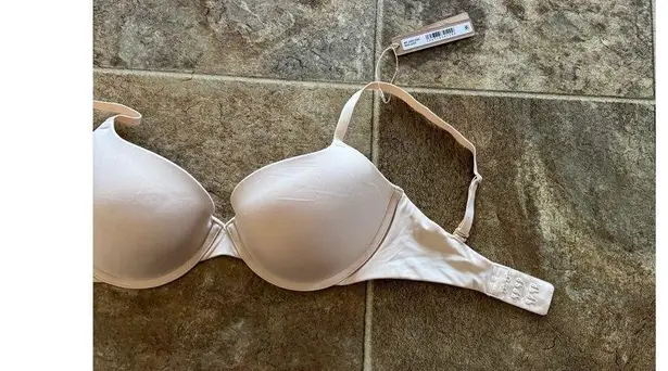 SKIMS Fits Everybody Pushup Demi Bra Sand 32DD