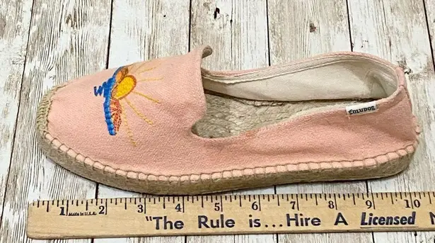 Soludos Aloha Espadrille Platform Living Coral 8