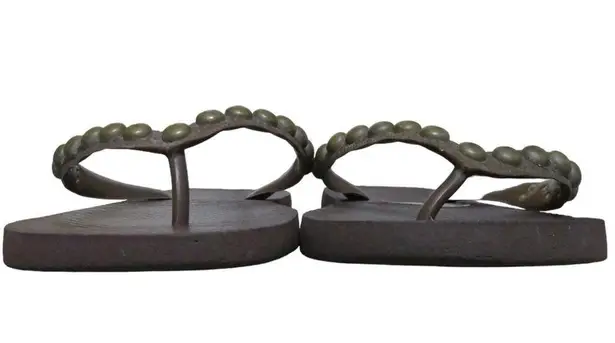 Havaianas Havianas Flip Flops Womens 6 Brown Sandals, Slip-On Shoes, Beach