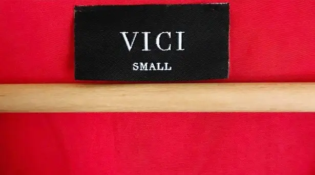 VICI Front Tie Floral Top Kimono Sleeve