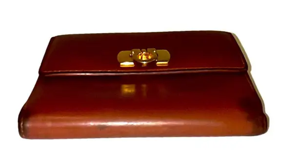 Salvatore Ferragamo Leather Double Bifold Wallet