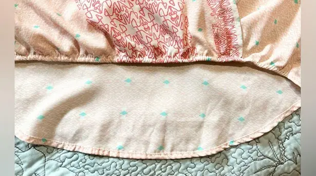 MADELYNN Boho Floral Print Front Wrap V