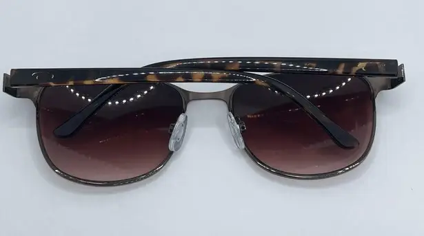Oscar de la Renta 3043 Brown Tortoise Shell Metal Frame Sunglasses