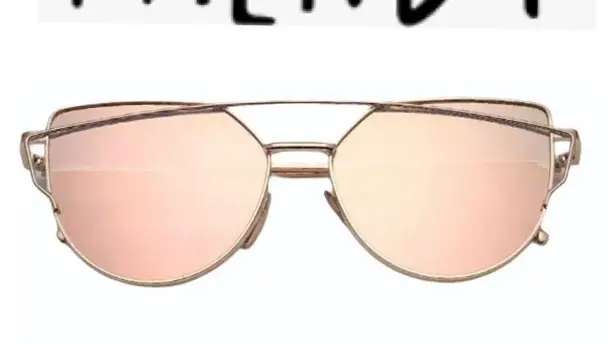 Woman’s Mirror Sunglasses Pink