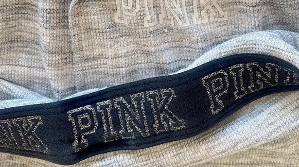 victoria's secret PINK y2k 2000s grey pajama lounge sleep shorts
