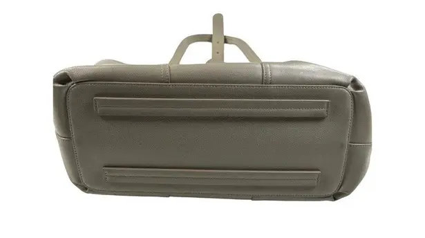 Senreve Voya Leather Organizer Tote Bag in Taupe/ Gray