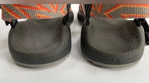 Chacos CHACO Women’s Z Cloud X2 Strappy Classic Sandal in Botanical Spicy Orange Size 8