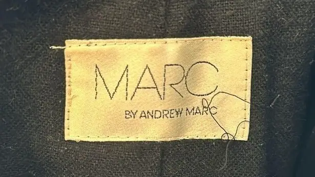 Andrew Marc Vintage Marc by Leather Jacket, lined w/genuine removable mink vest