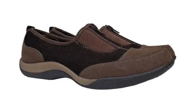 Hush Puppies Soft Style Women's Landon Sporty Center Zip Sneakers Size 7