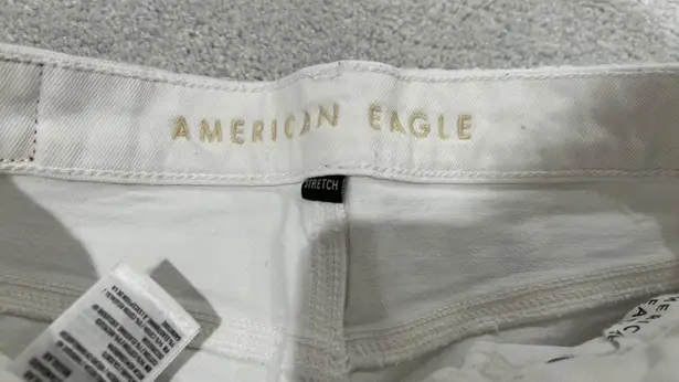 American Eagle Outfitters White Ripped Jeans