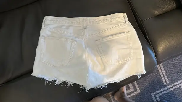 AGOLDE  Shorts High-Rise white