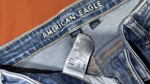 American Eagle  Strigid Mom Jeans
