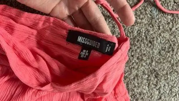 Missguided Misguided plunging top