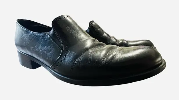 Munro Womens American shoes,slip on mules,size 7.5 M Brown Leather