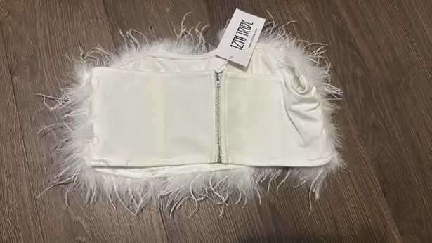 12th Tribe  Feather White Top