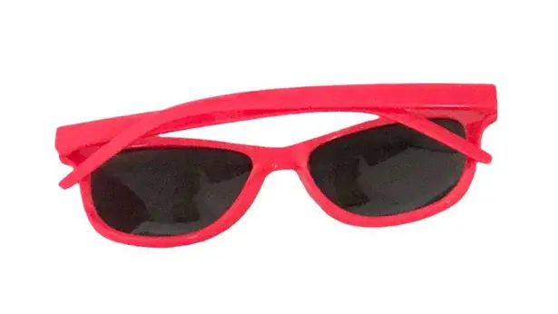 Frame Women`s Red  Sunglasses Dark Lenses