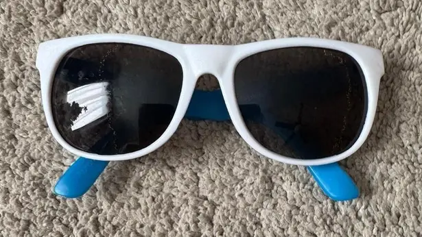 DHS Cougars White Blue Sunglasses Shades School Spirit Fun Party