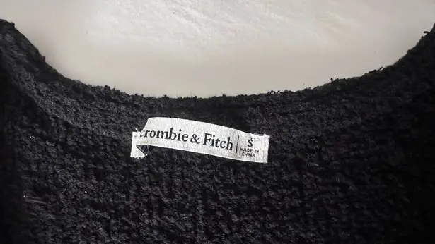 Abercrombie & Fitch Abercrombie Black Tie Top Front