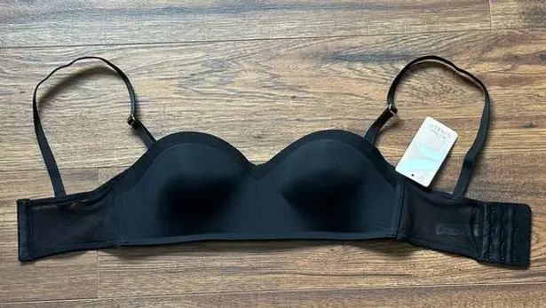 Lively Women’s No Wire Strapless Convertible Bra Size 32C NWT Black