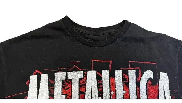 Bravado Metallica Fixxxer Hand Holding Pushead skull concert tee slim fit black medium