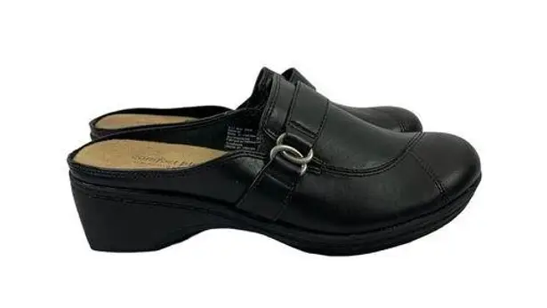 Comfort plus Women's Black Clogs