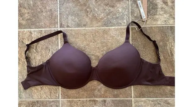 SKIMS Fits Everybody T-shirt Demi Bra Cocoa Size 34DDDD