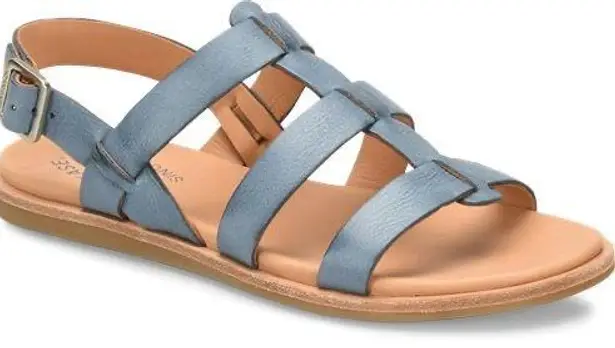 Kork-Ease NWOT Yoga Molo strap adjustable buckle cushion footbed Leather rubber outsole 8 Cage