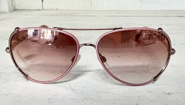 Roberto Cavalli Rc 1029 34U Bronze/Pink Metal Frame Aviator Sunglasses