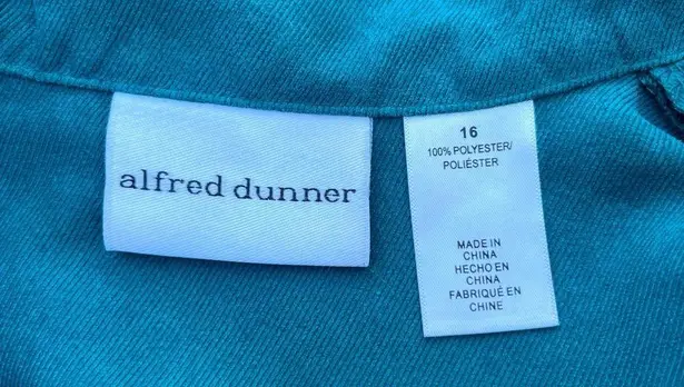 Alfred Dunner Vintage 1990’s embroidered shirt jacket