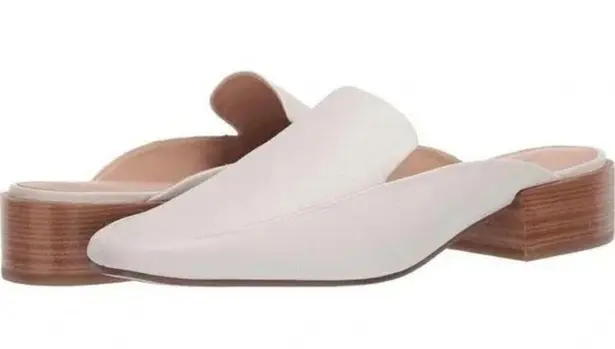 Via Spiga Bibiane Cream Mules Slip