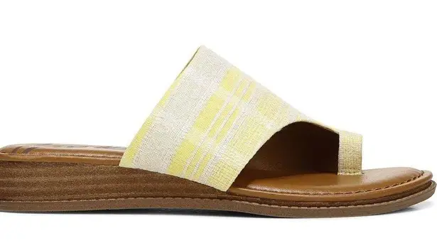 Zodiac NWT  Giada Slide Sandal Yellow SZ-8