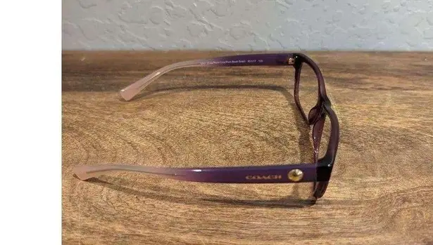 Coach , HC6082, Color 5351 Crys Plum/Crys Plum Blush Grad, glasses