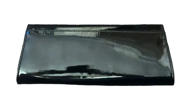 Fioni Patent Leather Clutch