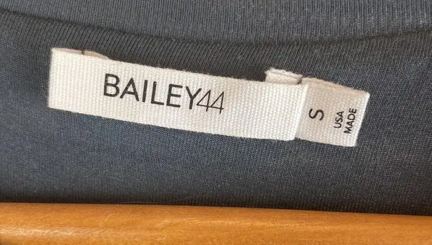 Bailey 44 Gray & Pink Striped & Floral Sleeveless Midi Layer Hem Dress S