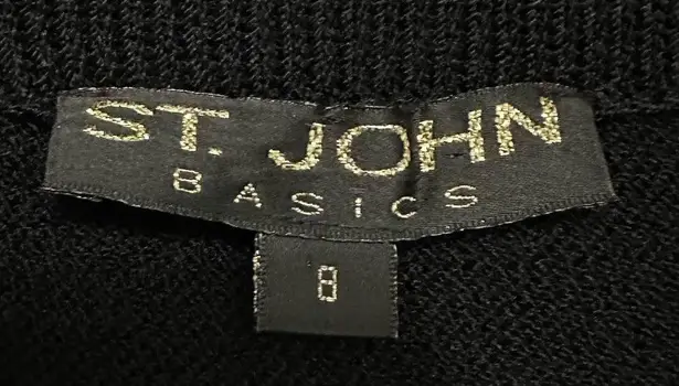 St. John Basics Santana Knit Textured Essential Maxi Skirt